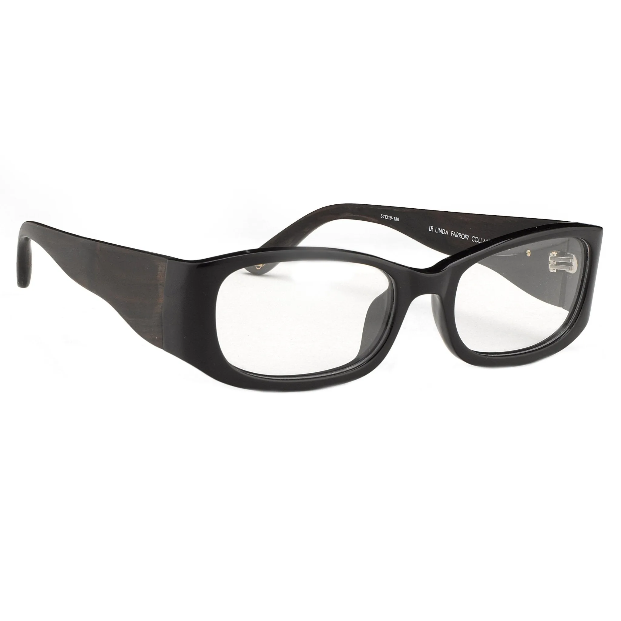 Oscar De La Renta Eyeglasses Rectangle Black and Clear