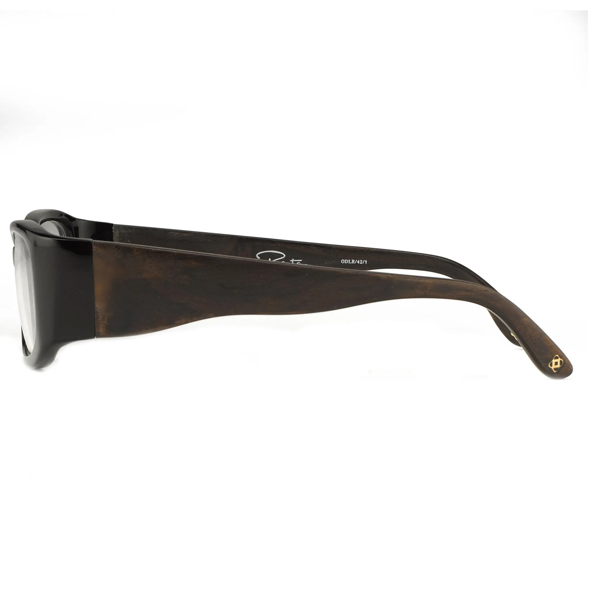Oscar De La Renta Eyeglasses Rectangle Black and Clear