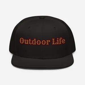 Outdoor life Snapback Hat - StyleMZ