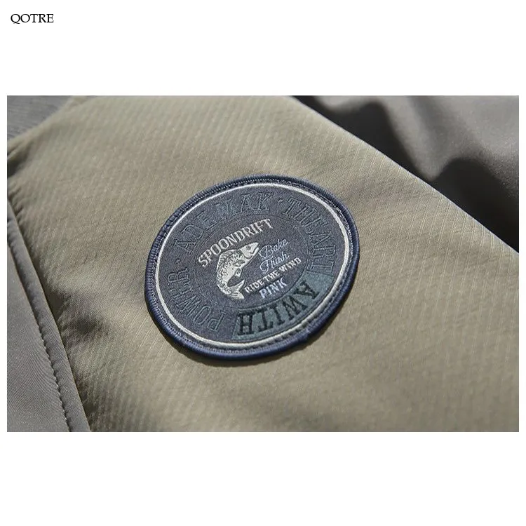 Outdoor Loose Fit Thickened Bomber Puffer Jacket