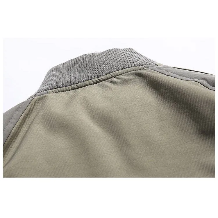 Outdoor Loose Fit Thickened Bomber Puffer Jacket
