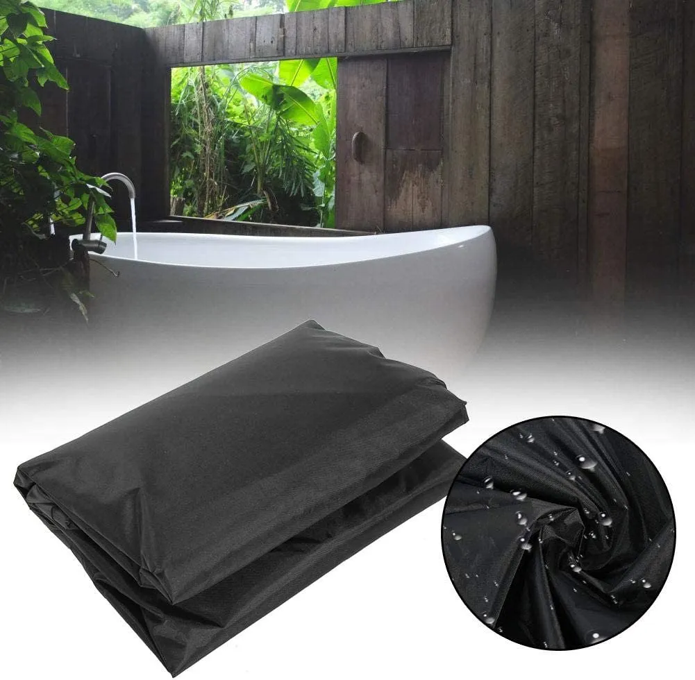 Outdoor Square Hot Tub SPA Cover Protector 218 X 218CM