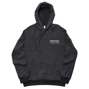 Outer Peace "Live Your Truth" Unisex sueded fleece hoodie