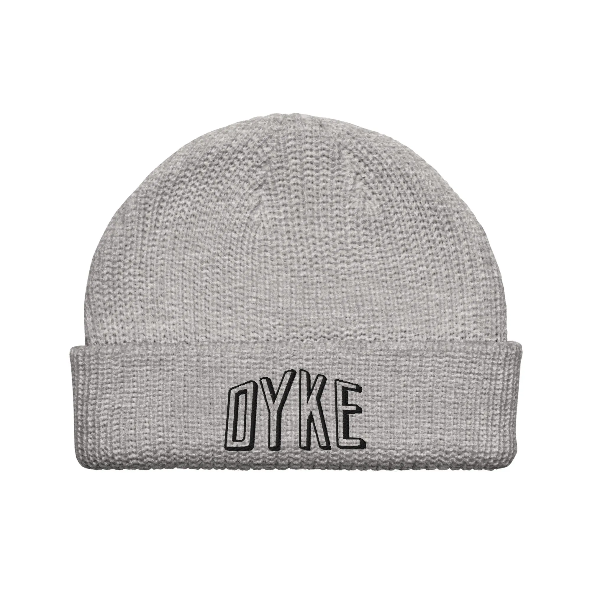 Outline Dyke Embroidered Fisherman Beanie