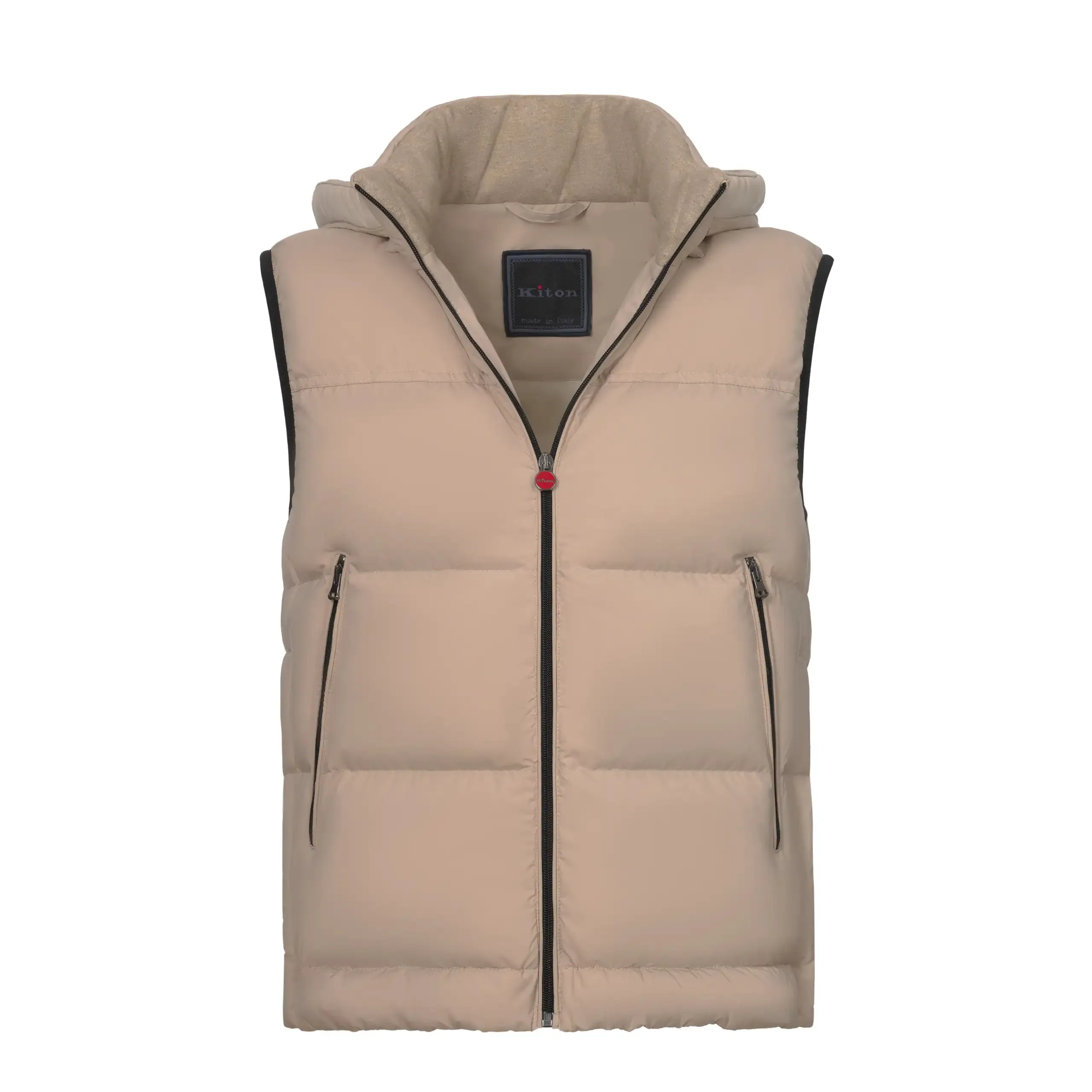 Padded Bodywarmer in Beige