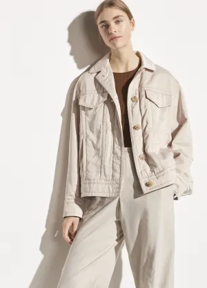 Padded Jacket in Cobblestone