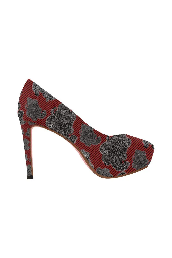 Paisley Power Women's High Heels