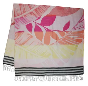 Palms Lightweight Woven Cashmink Throw
