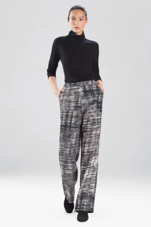 Paloma-Printed Cady Pants