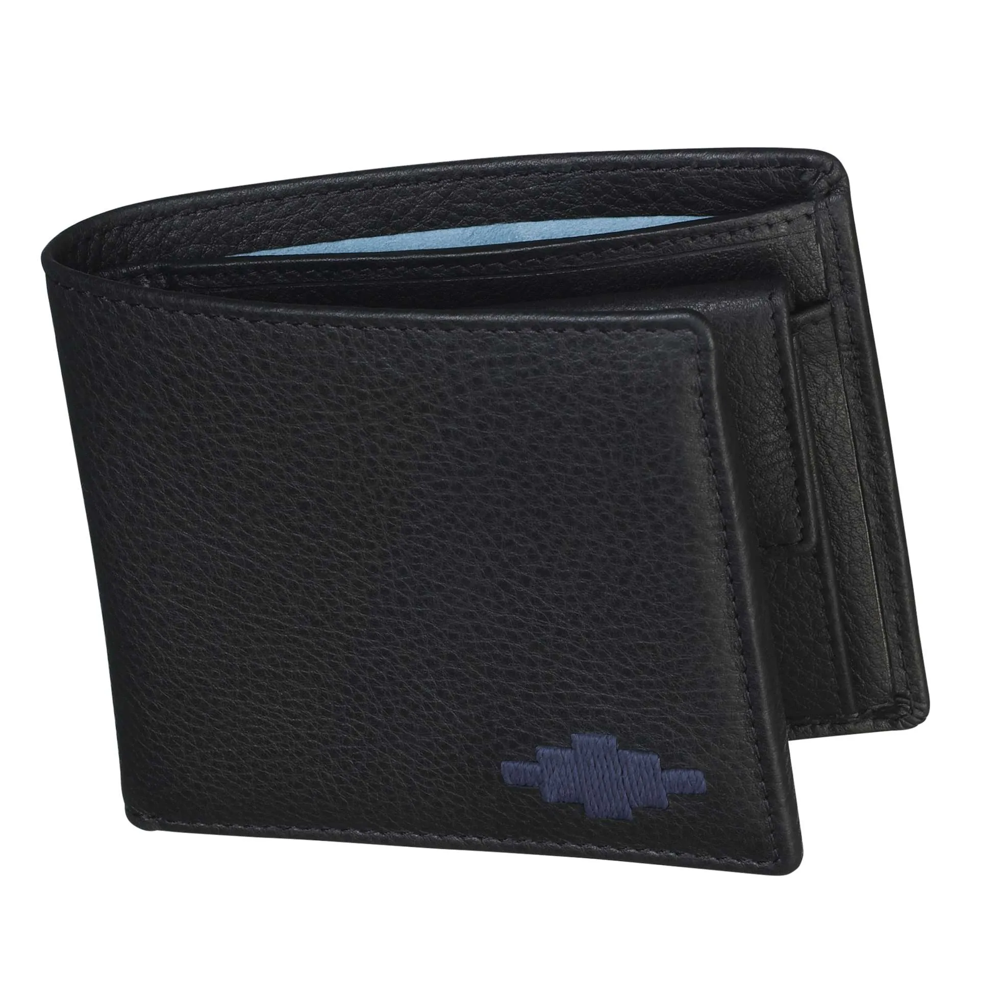 PAMPEANO Moneda Coin Wallet - Black Leather