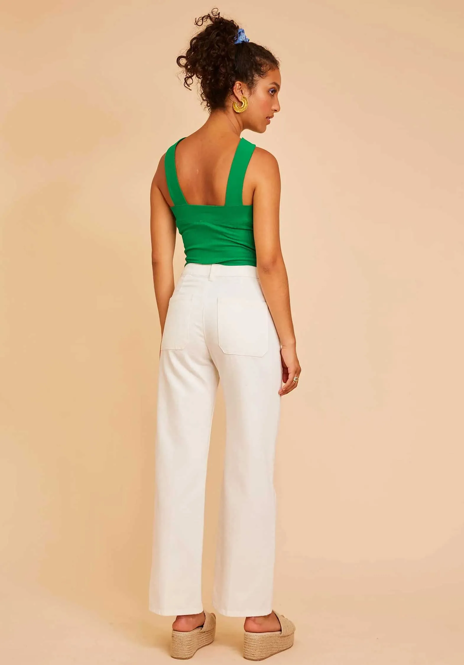 Pants Swann Denim Po1101-231 White