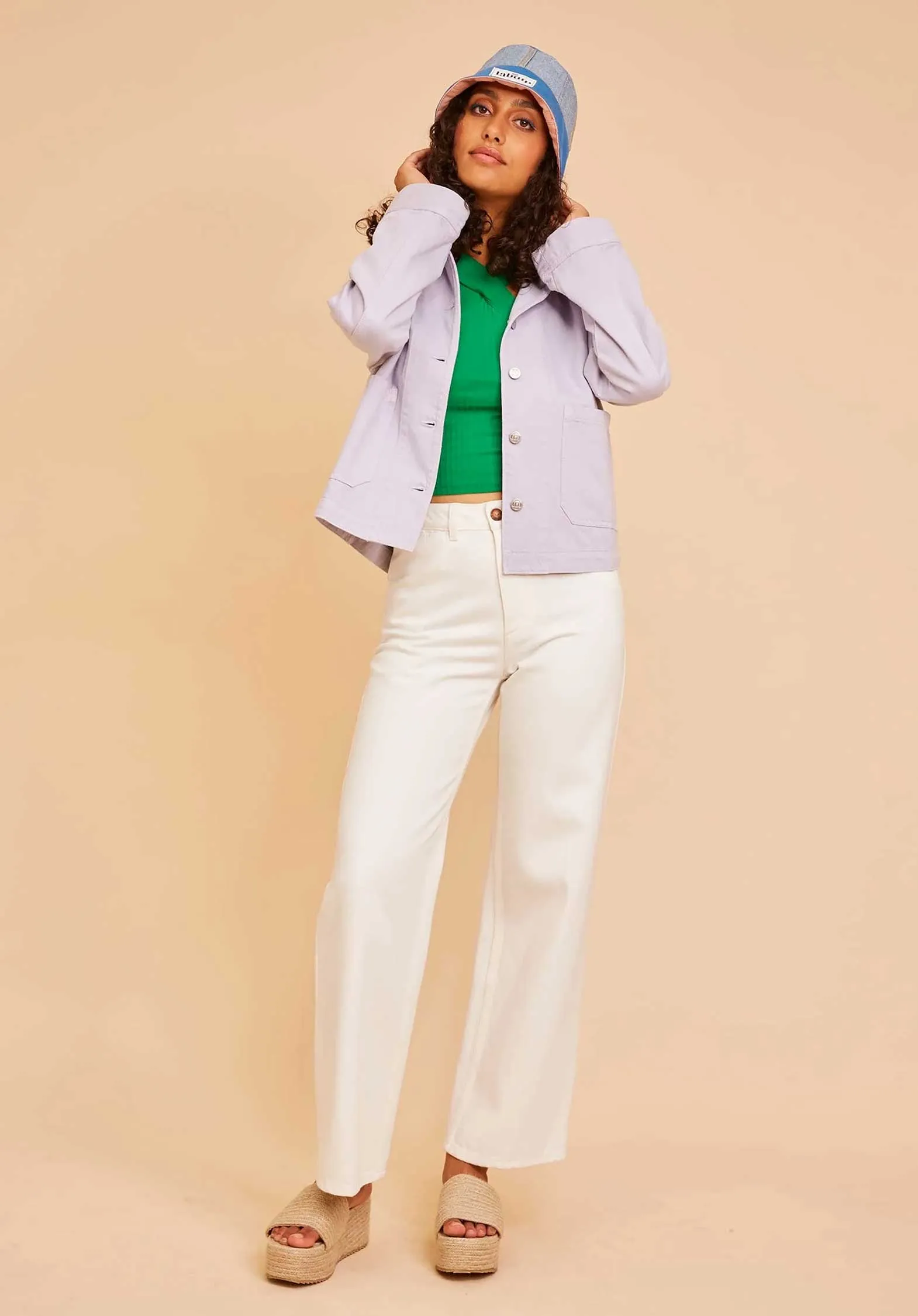 Pants Swann Denim Po1101-231 White