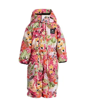 Papoose Kids One-Piece Snow Suit Magenta Banksia