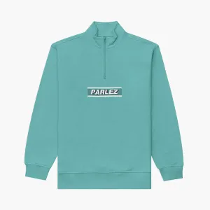 Parlez Salton 1/4 Zip - Dusty Aqua