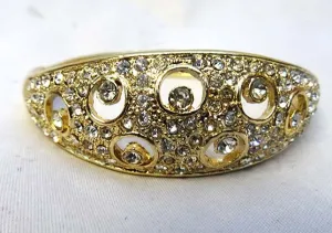 Party Beautiful Gold Silver New Design Trendy Ladies Cuff Cocktails Bangle Gift
