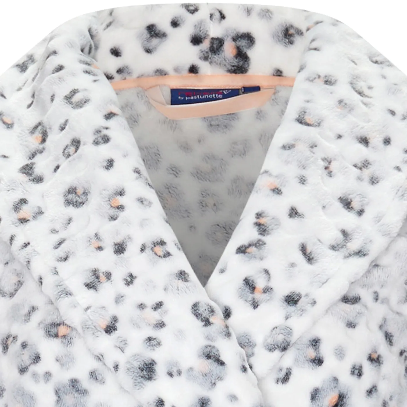 Pastunette Morning Gown | Snow Animal Print