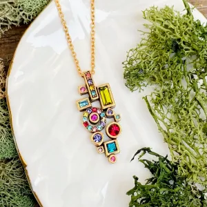 Patricia Locke Colorful Ostia Mosaic Necklace