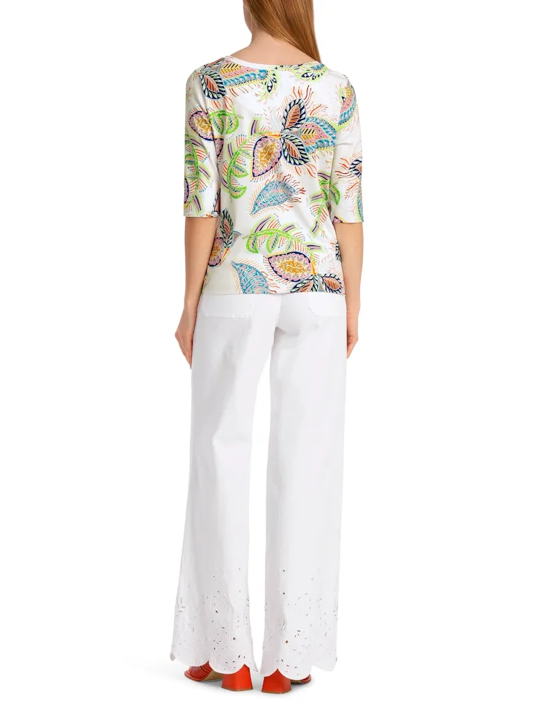 Pattern 3/4 Sleeve Top