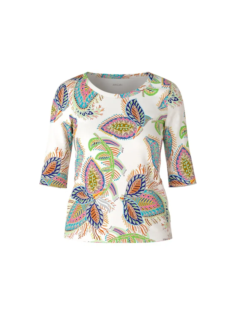 Pattern 3/4 Sleeve Top
