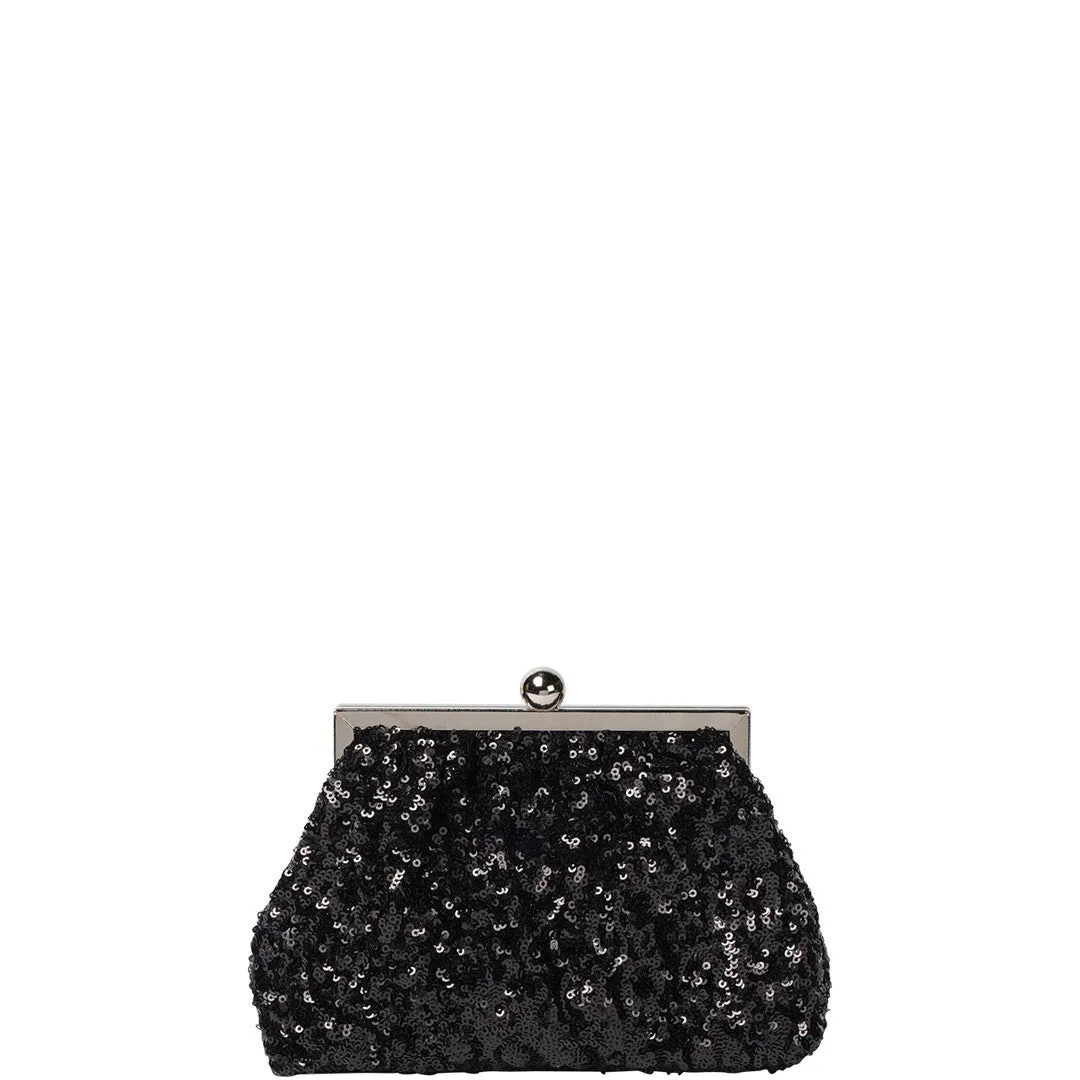 PAULINE  SEQUIN CLUTCH