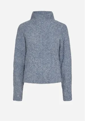 PC Nori LS High Neck Bat Wing Sweater