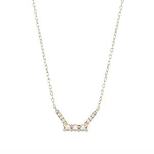 Pearl Equilibrium Necklace (ready to ship option)*