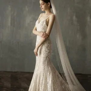 Pearl Mermaid Wedding Gown