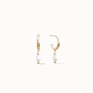 Pearl Mini Hoops