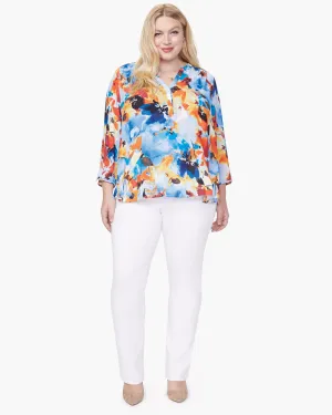 Perfect Blouse | Orchid Jungle