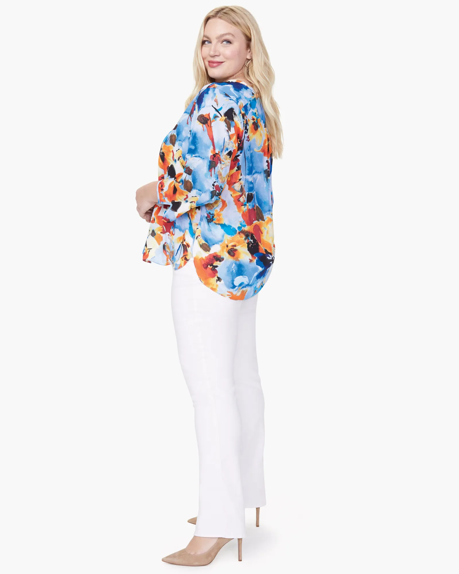 Perfect Blouse | Orchid Jungle