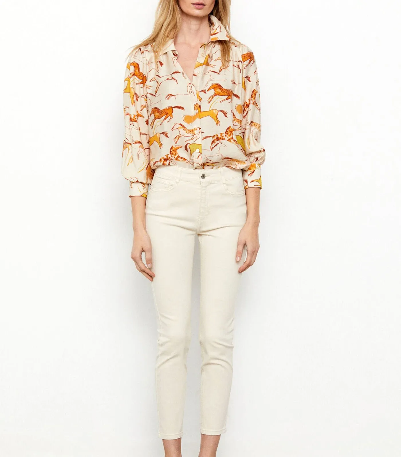 Perfect Waist Jeans Ivory
