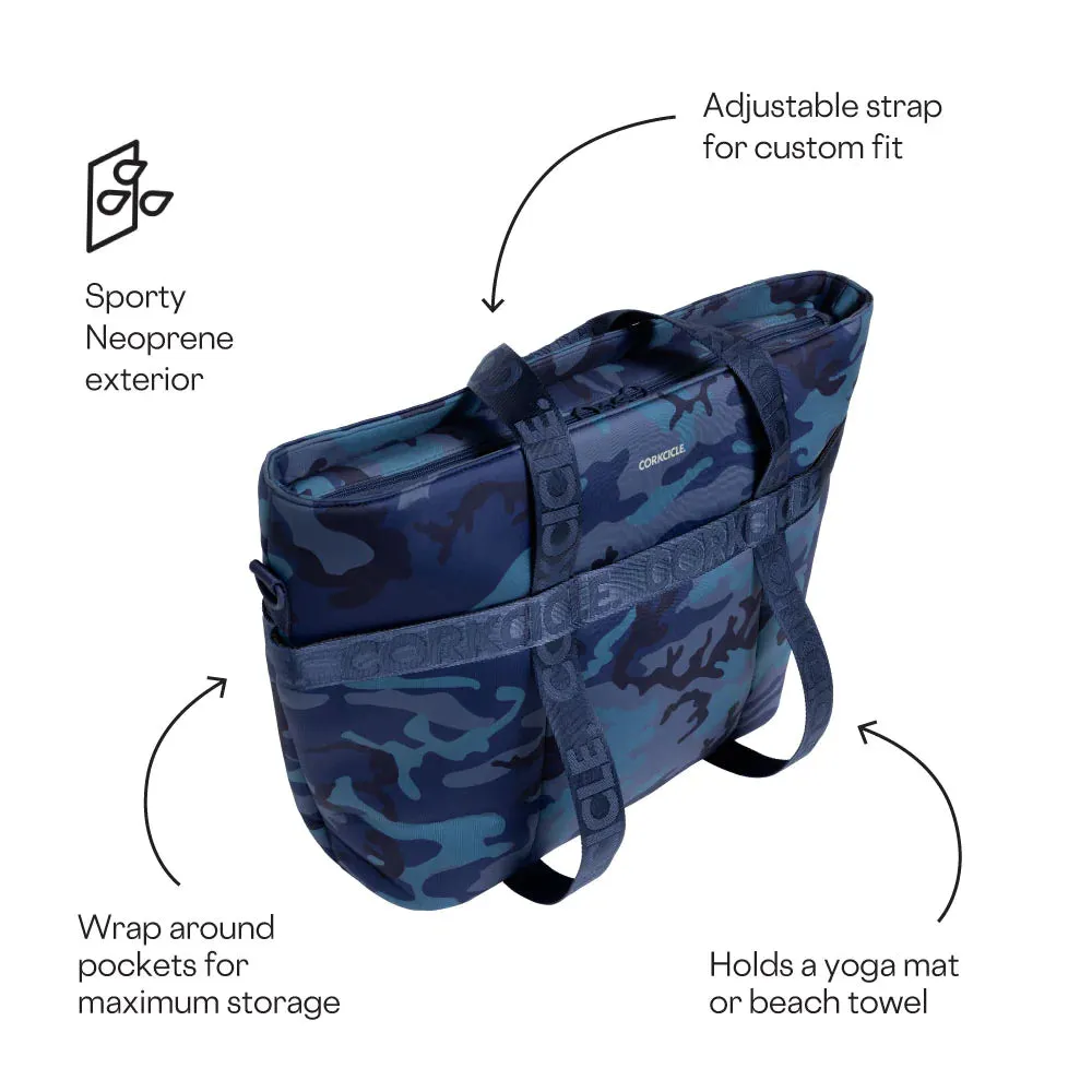 Periwinkle Estelle Neoprene Cooler Tote