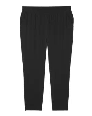 Perry Jogger with Ankle Rouching | Black