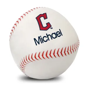 Personalized Cleveland Guardians Plush Baseball