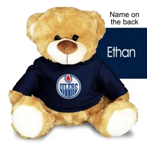 Personalized Edmonton Oilers 10" Plush Bear