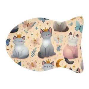 Pet Feeding Mats - Purrfectly Sweet Siamese Queens Cats Design