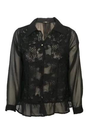 PETRA LACE BLOUSE JACKET
