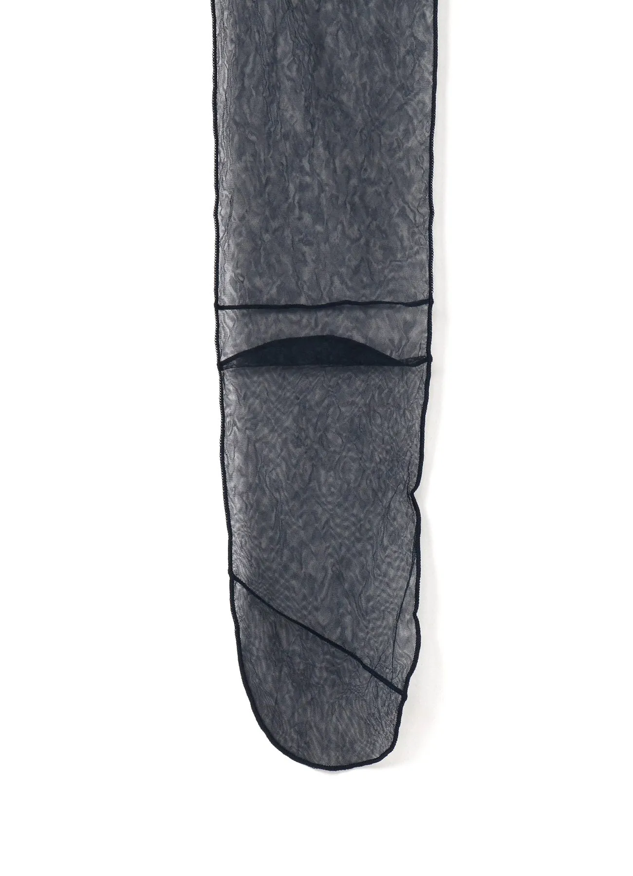 Pe/Wrinkle Tulle B Gather Long Socks