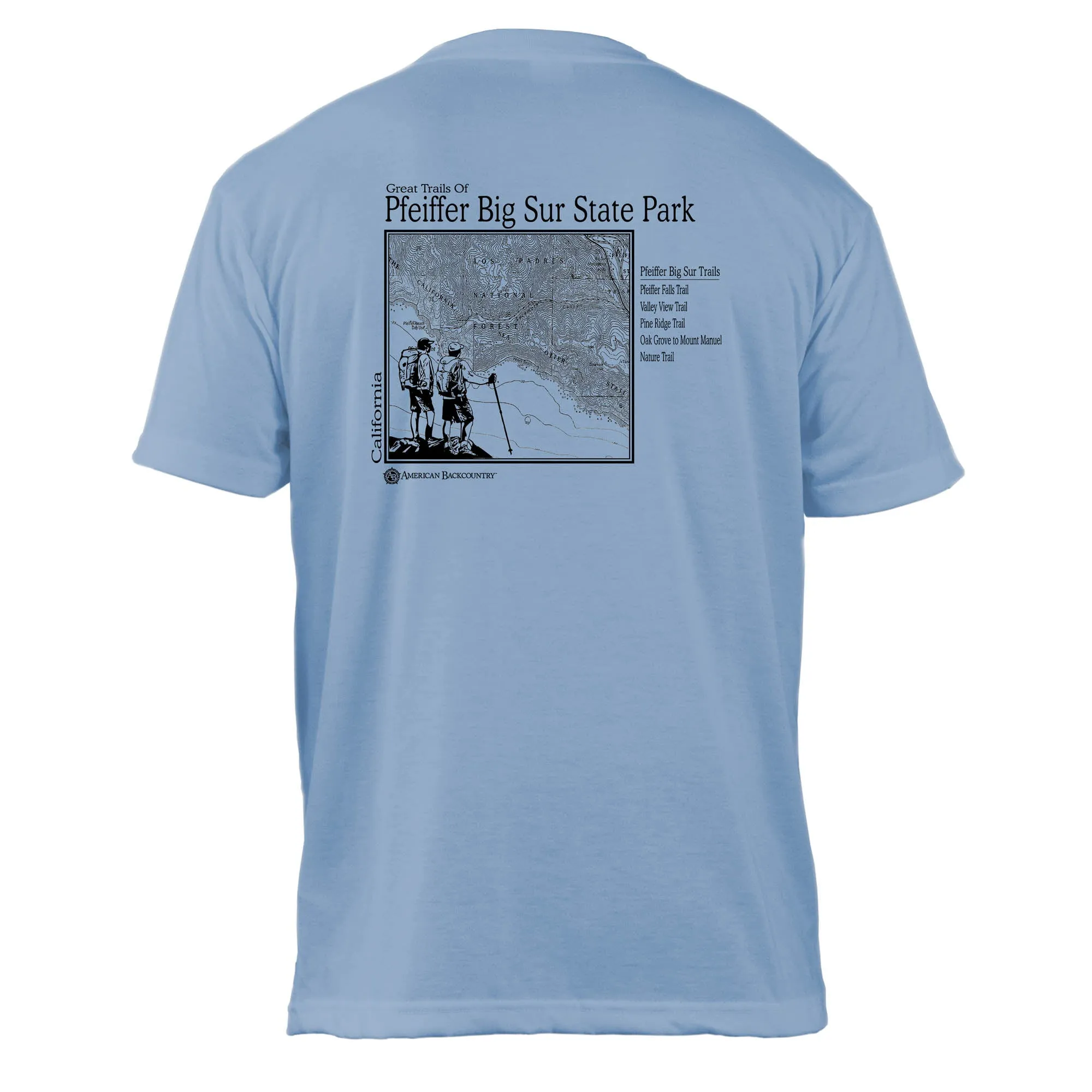Pfeiffer State Park Great Trails Basic Crew T-Shirt