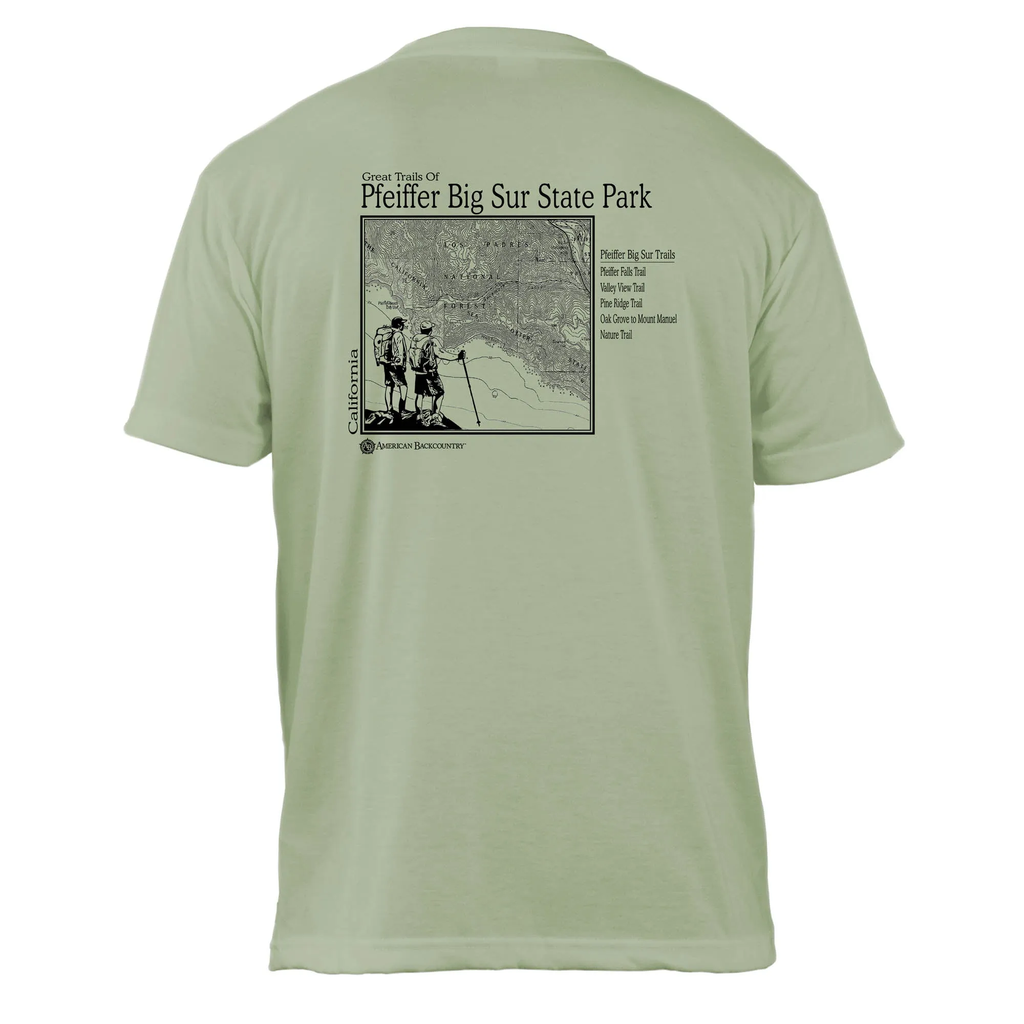 Pfeiffer State Park Great Trails Basic Crew T-Shirt