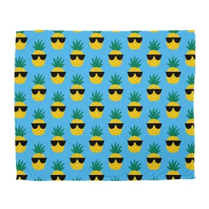 Pineapple with Sunglasses Keiki Blanket
