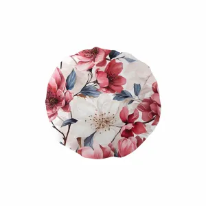 Pink Floral  Shower Cap