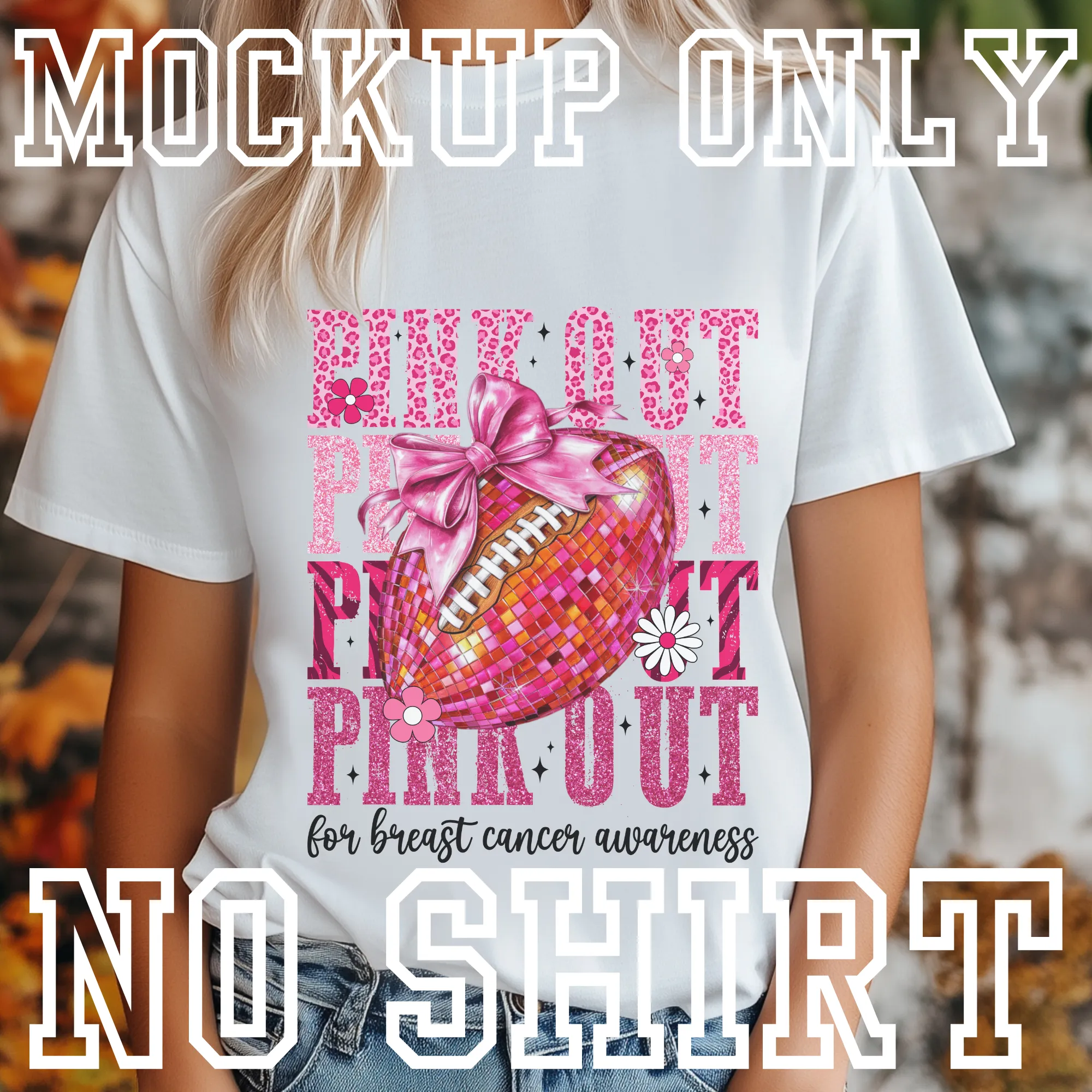Pink out football, Heat transfer, press and peel, DIY, Shirt design