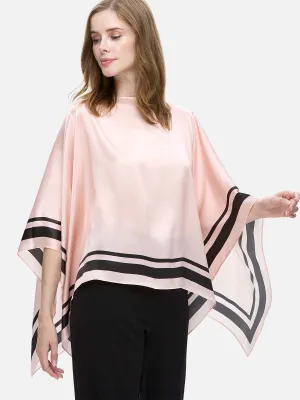 Pink Silk Duo Wrap
