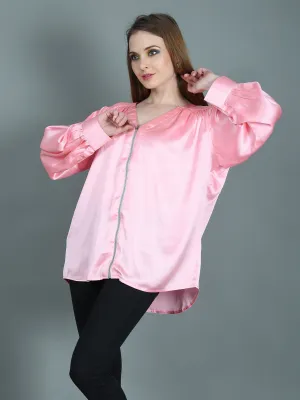 PINK TEA ROSE TOP