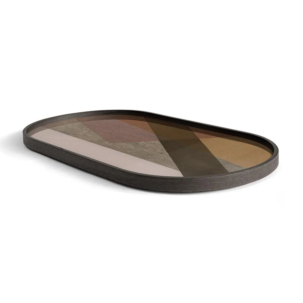 Pinot Angle Oblong Glass Tray