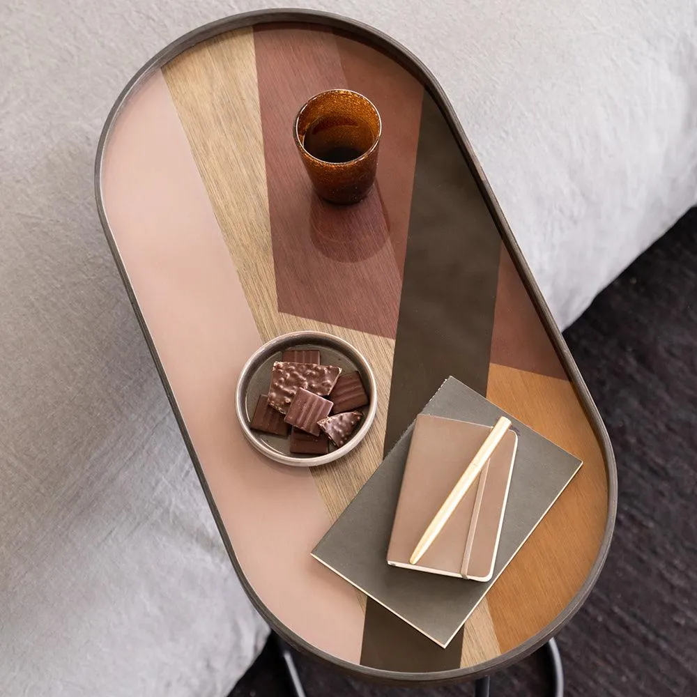 Pinot Angle Oblong Glass Tray