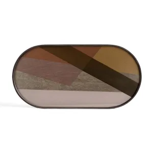 Pinot Angle Oblong Glass Tray