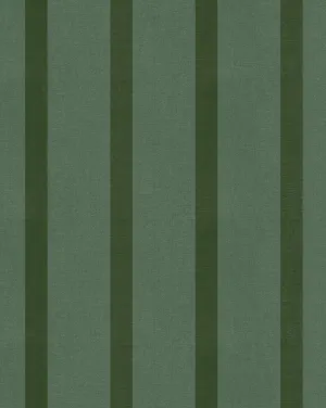 Pinstriped Wallpaper - Jade