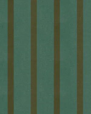 Pinstriped Wallpaper - Petrol